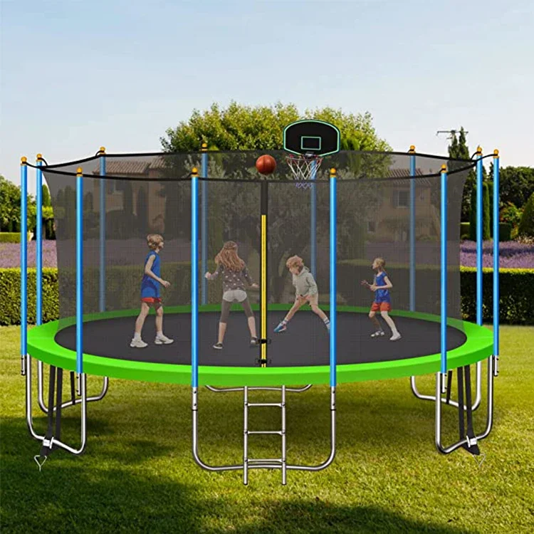 Kids Outdoor Net - # Trampolina bez sprężyn o średnicy