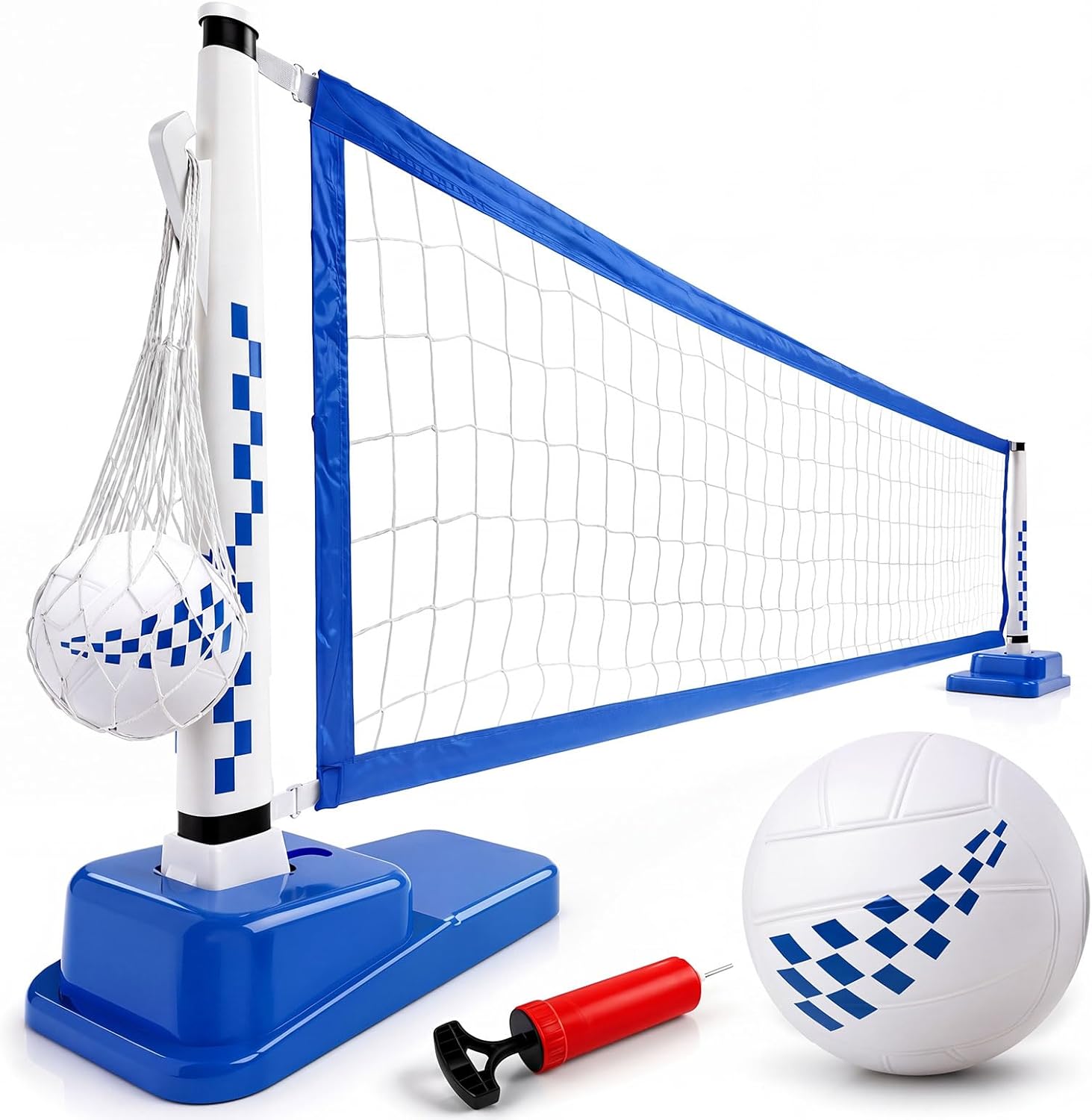 Kids Outdoor Volleyball Net - Regulowany system siatki do siatkówki wodnej