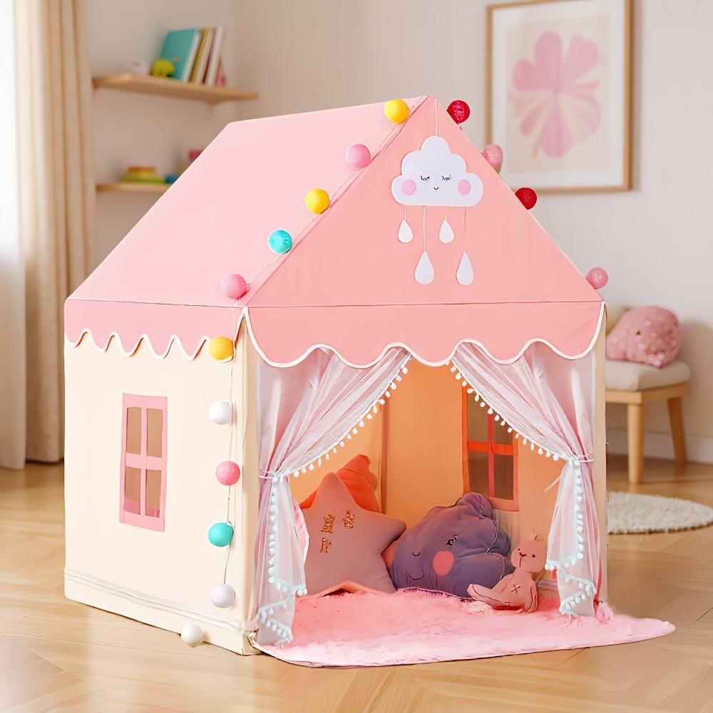 Kids Outdoor Hideout - Duży różowy namiot do zabawy dla