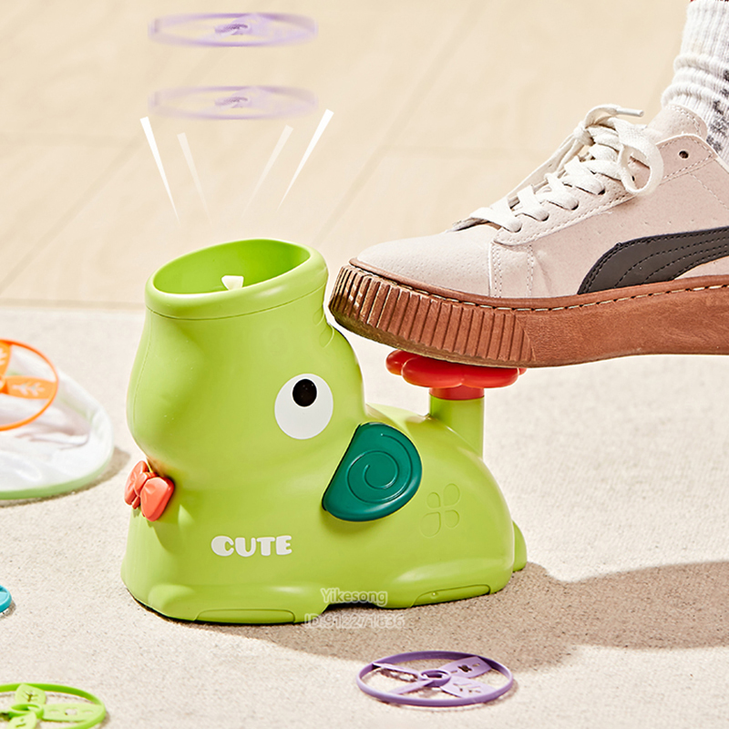 Kids Outdoor Garden Toys - Latający dysk Wyrzutnia rakiet powietrznych Spodek