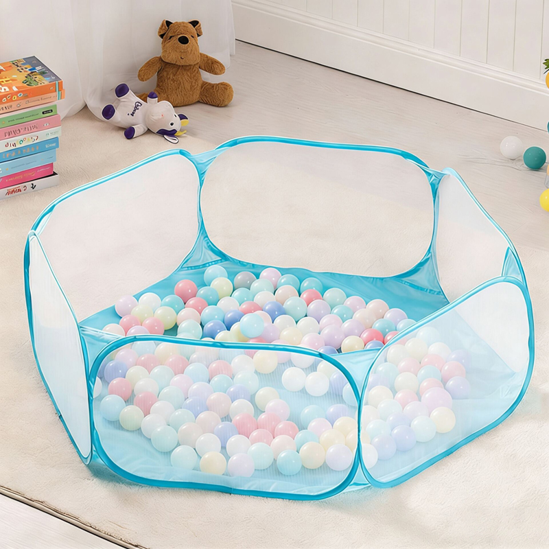 Kids Outdoor Net - Basen z piłeczkami 1.2M, składany, przenośny,