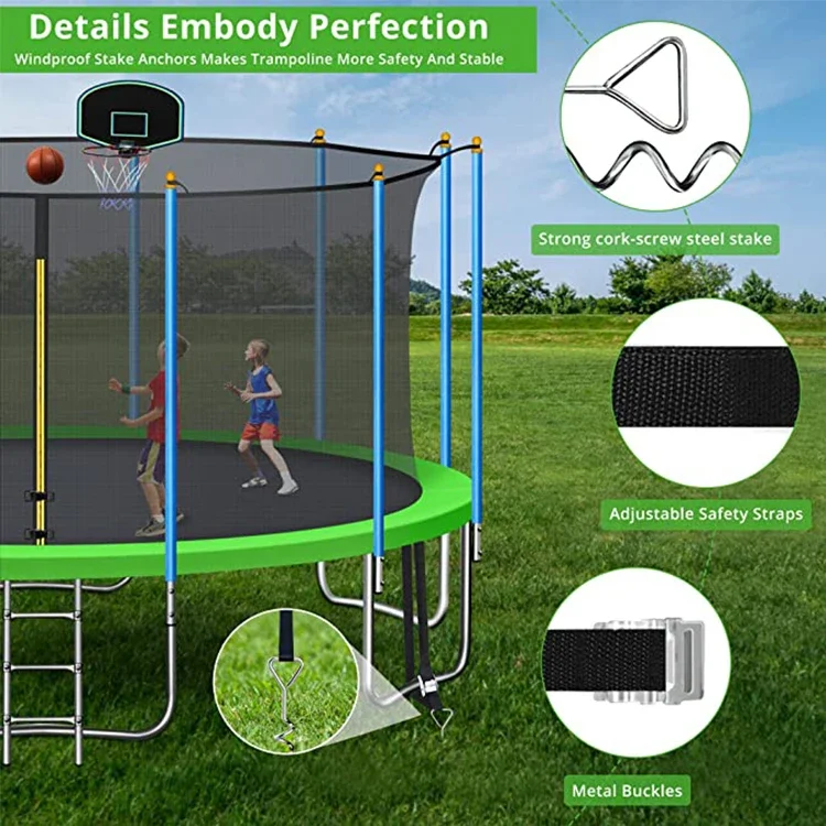 # Trampolina bez sprężyn o śre – Kids Outdoor Net recenzja i cena