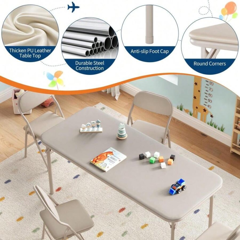 Zestaw stołu do zabawy dla dzi – Kids Outdoor Folding Table recenzja i cena