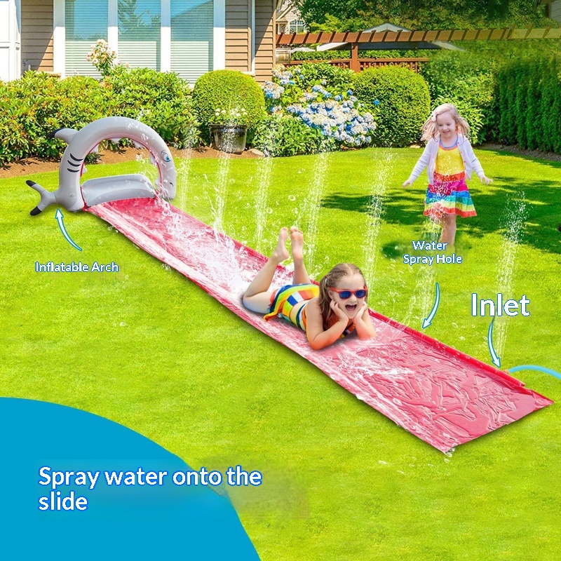 Nadmuchiwana zjeżdżalnia wodna – Kids Outdoor Garden Toys recenzja i cena