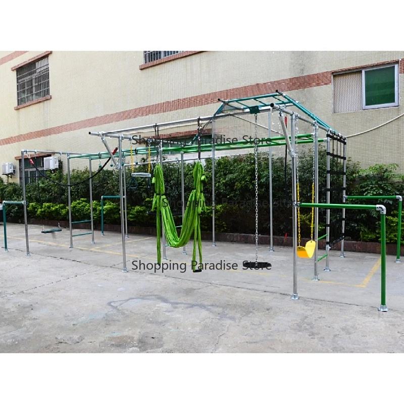 Zestaw do treningu ninja warri – Kids Outdoor Ninja Warrior Course recenzja i cena