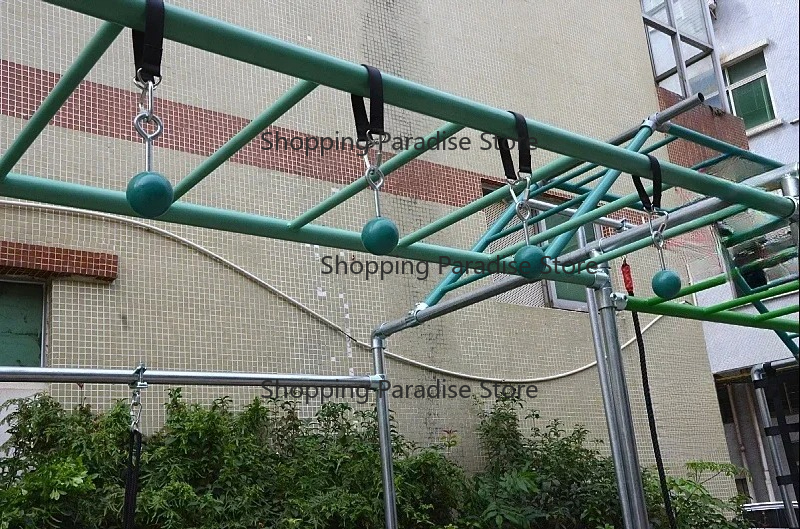 Zestaw do treningu ninja warri – Kids Outdoor Ninja Warrior Course recenzja i cena