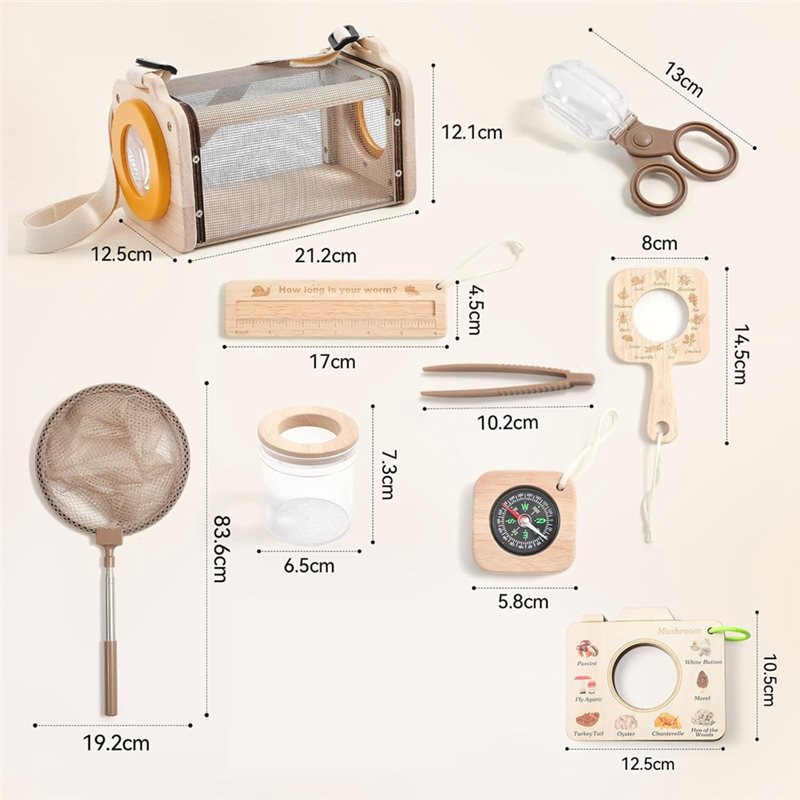 Zestaw do łapania owadów X18A  – Kids Outdoor Net recenzja i cena