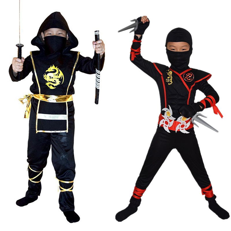 Kostium Ninja Chłopiec Hallowe – Kids Outdoor Ninja Warrior Course recenzja i cena