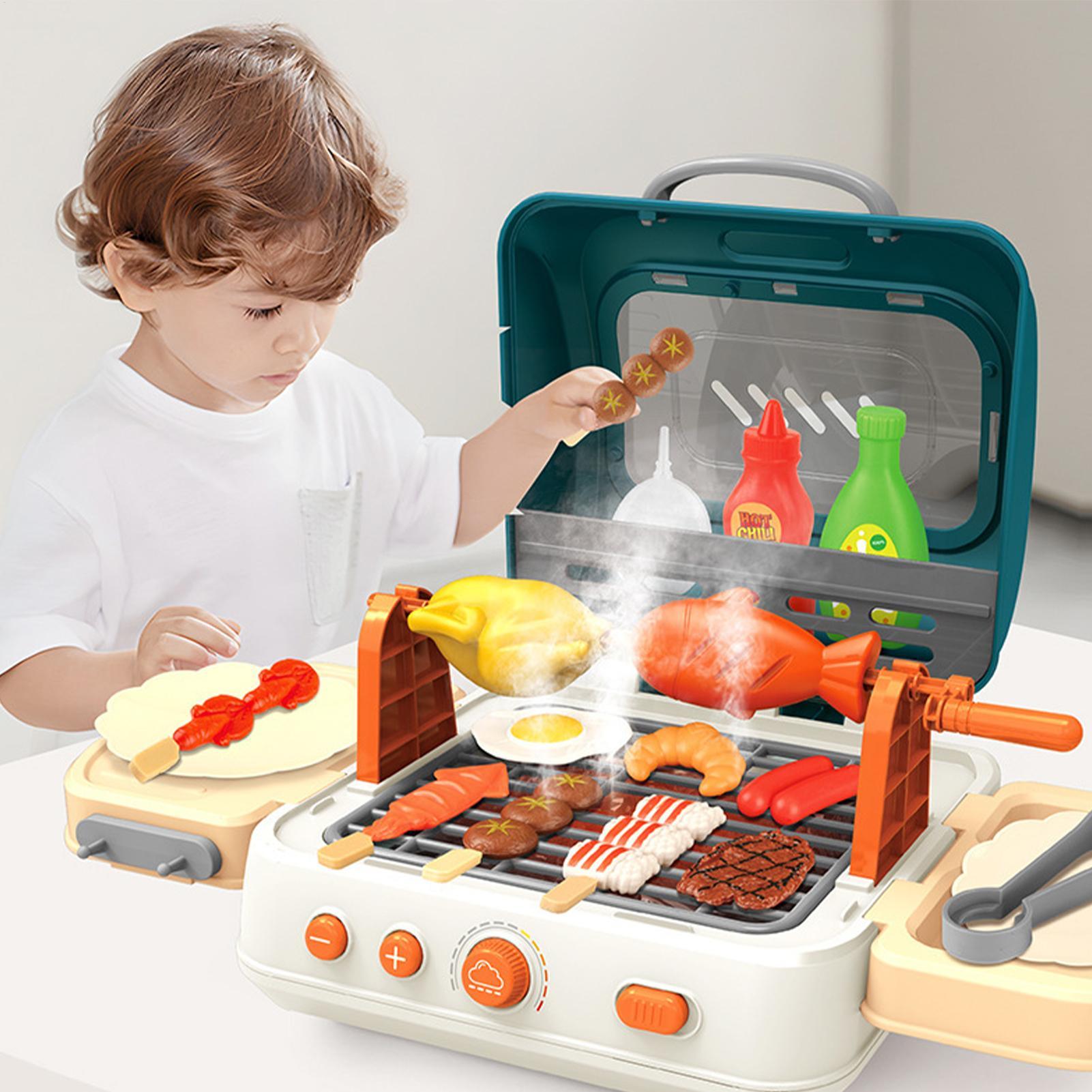 Interaktywny grill dla dzieci  – Kids Outdoor Grill Set recenzja i cena