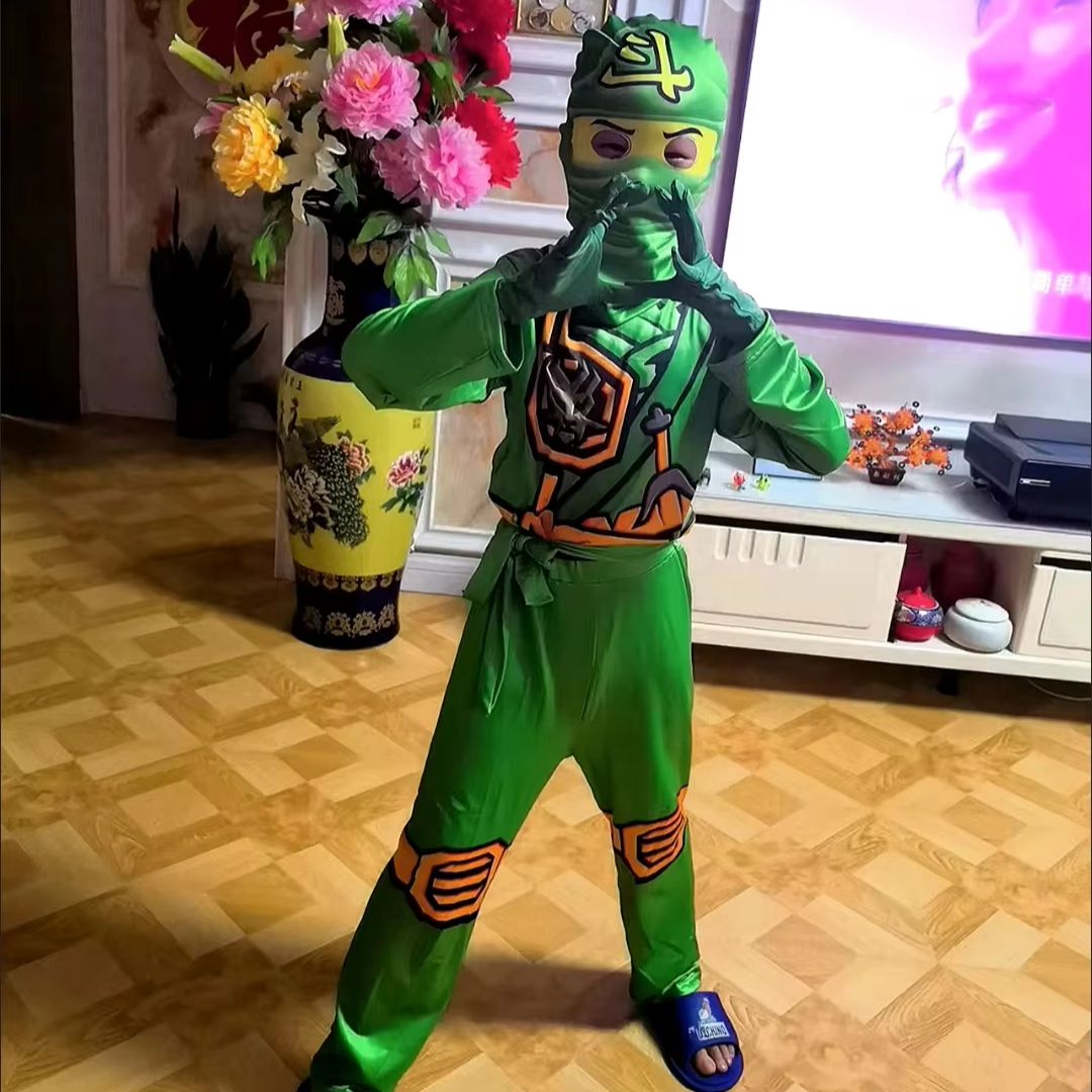 Kostium Ninja Cosplay Strój Su – Kids Outdoor Ninja Warrior Course recenzja i cena