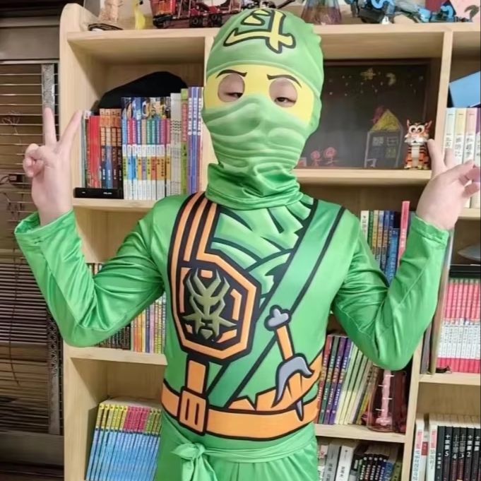 Kostium Ninja Cosplay Strój Su – Kids Outdoor Ninja Warrior Course recenzja i cena