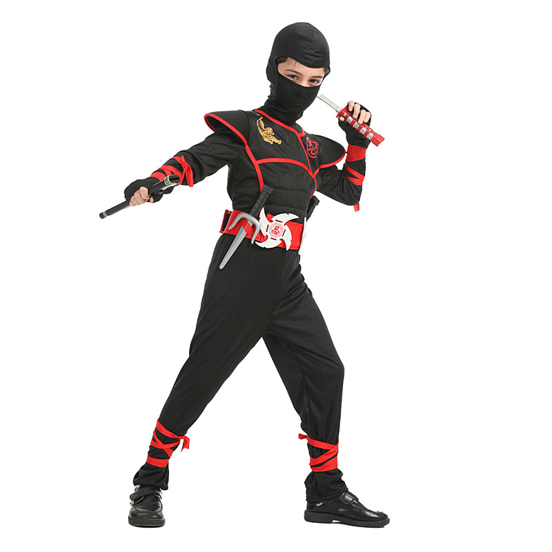 Chłopięcy kostium Ninja Deluxe – Kids Outdoor Ninja Warrior Course recenzja i cena
