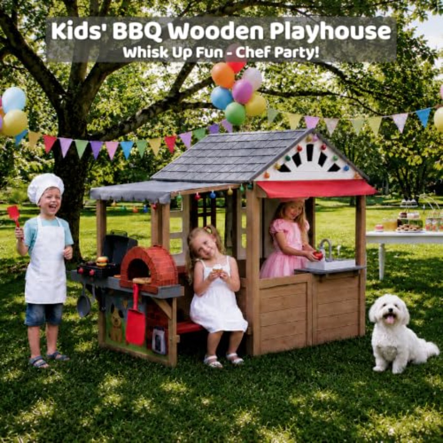 Domek do zabawy na zewnątrz dl – Kids Outdoor Grill Set recenzja i cena