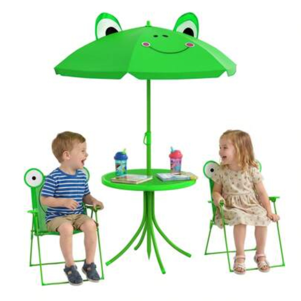 Zestaw stołu i krzeseł dla dzi – Kids Outdoor Folding Table recenzja i cena