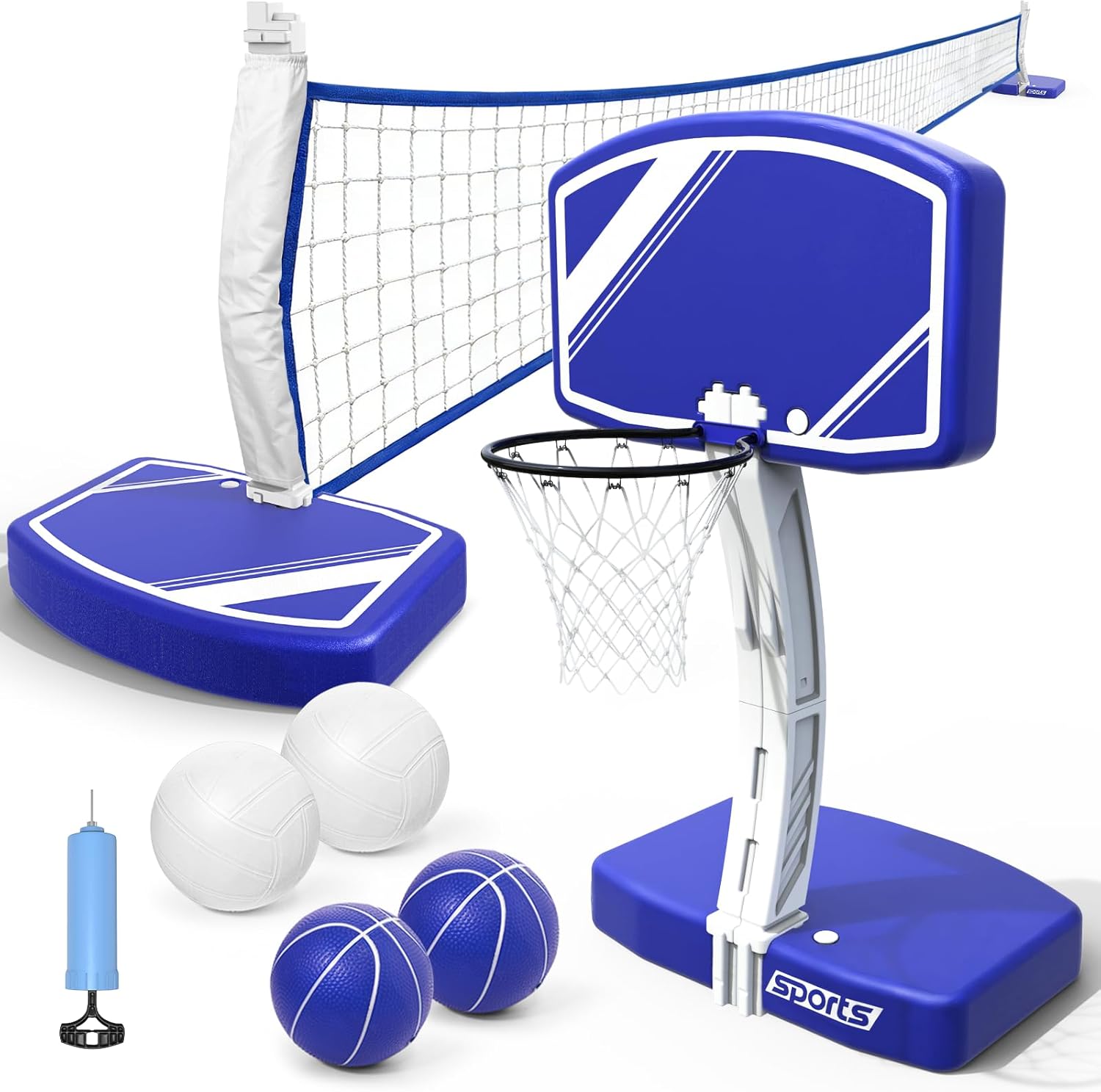 Zestaw 2w1: kosz do koszykówki – Kids Outdoor Volleyball Net recenzja i cena