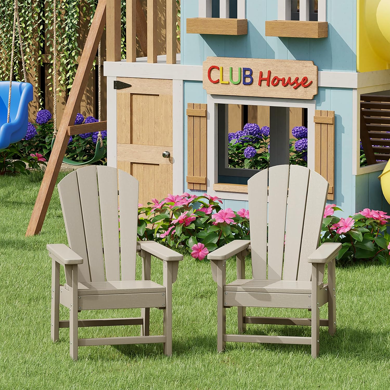Zestaw 2 krzeseł ogrodowych dl – Kids Outdoor Loungers recenzja i cena
