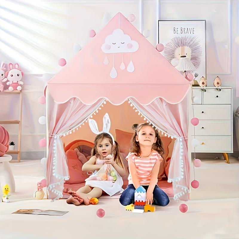 Duży różowy namiot do zabawy d – Kids Outdoor Hideout recenzja i cena