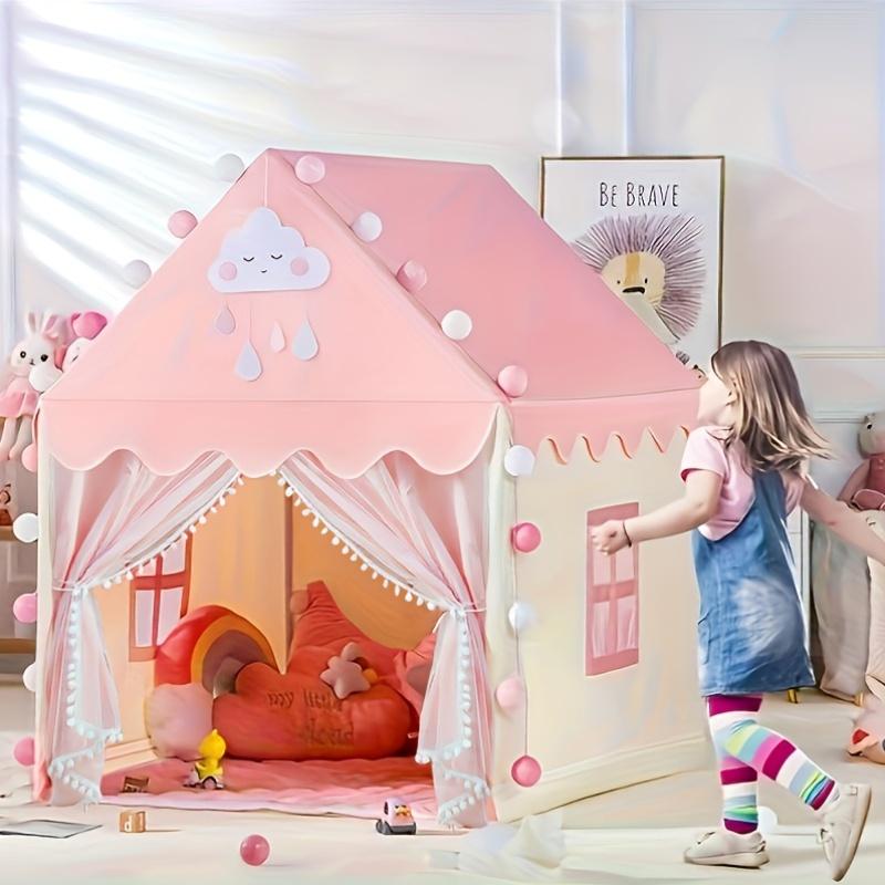 Duży różowy namiot do zabawy d – Kids Outdoor Hideout recenzja i cena