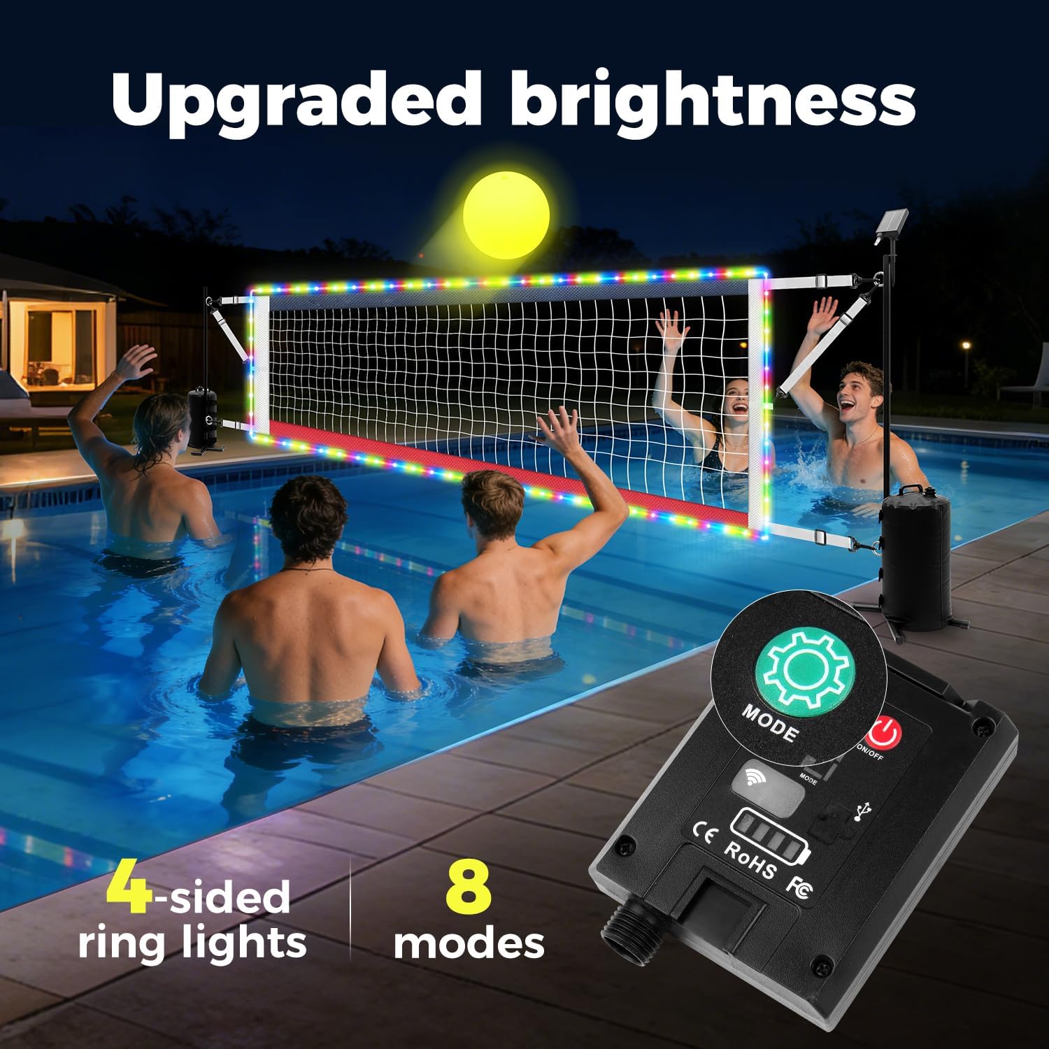 Regulowana siatka do siatkówki – Kids Outdoor Volleyball Net recenzja i cena